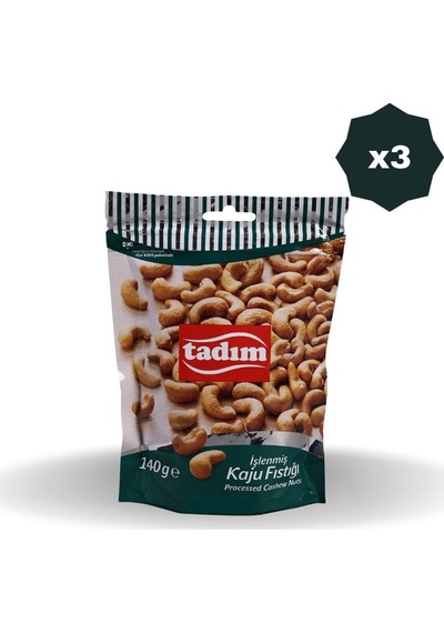 Tadım Kaju Fıstığı 140 Gr X 3 Adet Diğer