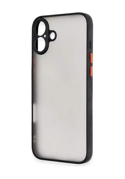 Bezos İphone 16 Uyumlu Kılıf Montreal Silikon Kapak - Siyah Bzs01
