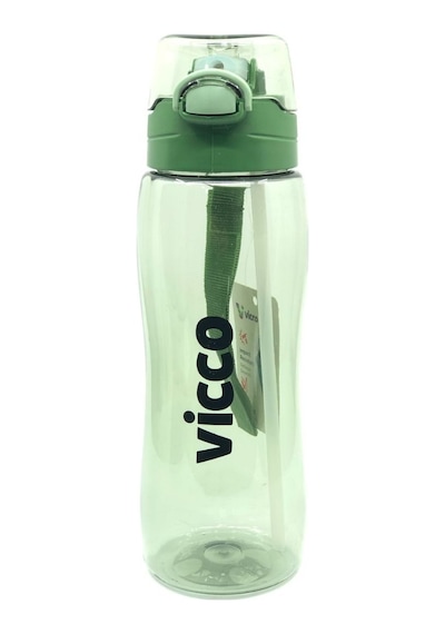 Vicco Su Matarası Kilitli Kapak Tritan Matara Suluk 750 Ml Haki