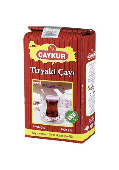 Çaykur Tiryaki Çay 2 Kg Ev Dışı Tüketim - Özel Harman 3'li Ekonomik Paket - 3 Adet Tarı