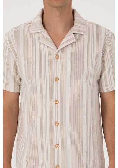 U.s. Polo Assn. Erkek Bej Gömlek Örme 50306895-vr011 Bej