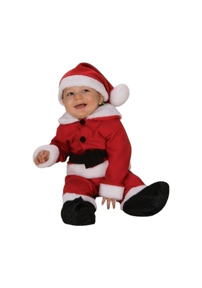 Kostümsarayı Bebek Noel Baba Kostümü Model-2