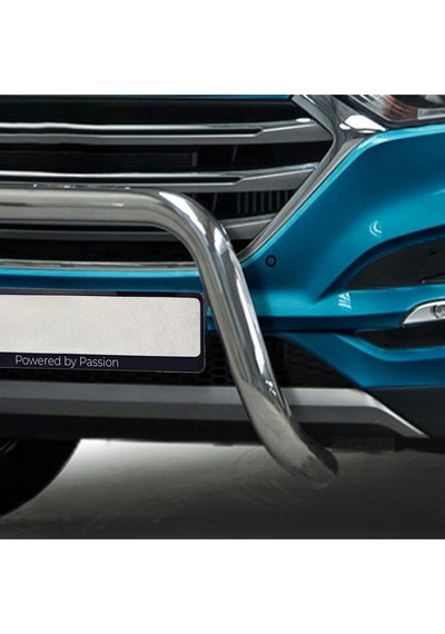 Hyundaı Tucson 2016-2021 Uyumlu - Ön Koruma - Bull Bar - 60 - Sade Çerçeve - Sıngle A