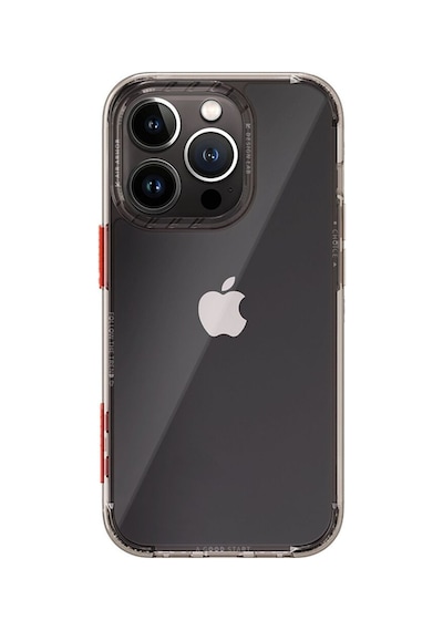 Rock Apple Uyumlu iPhone 14 Pro Max Air Serisi Şeffaf Silikon Kılıf Siyah standart