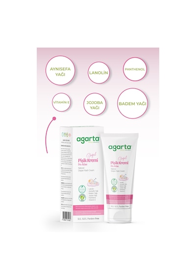 Agarta Doğal Pişik Kremi  100 ML