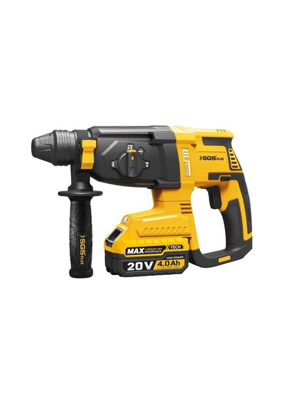 Sgs Plus SGS5521 - 20 Volt 4 Amper 2.8 Joules 0-5300 BPM Akülü Darbeli Kırıcı Delici Seti
