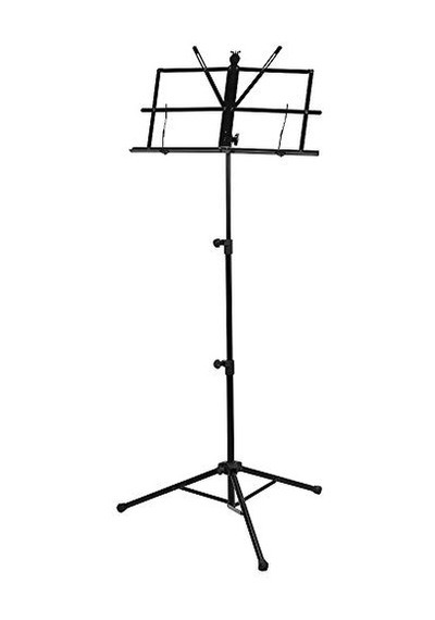 Ks-609 / Deluxe Siyah Nota Sehpası Abanoz - Beyaz