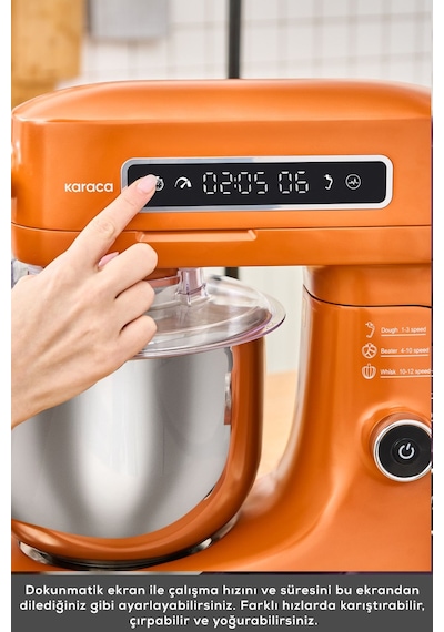 Karaca Pro Artisan 1600 W 5 L Zaman Ayarlı Tartılı Mutfak Şefi