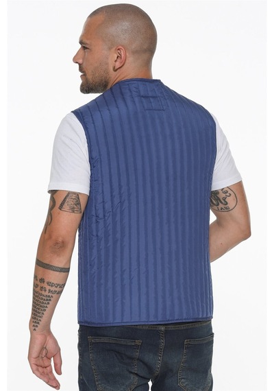 Y8611 Dewberry Erkek Yelek-Mavi