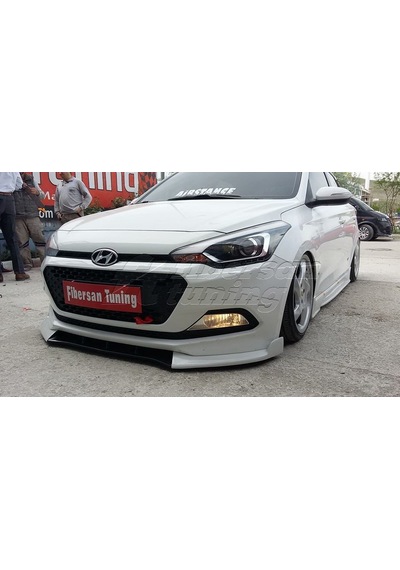 Hyundai I20 Ön Tampon Lip ----Fibersan Tuning