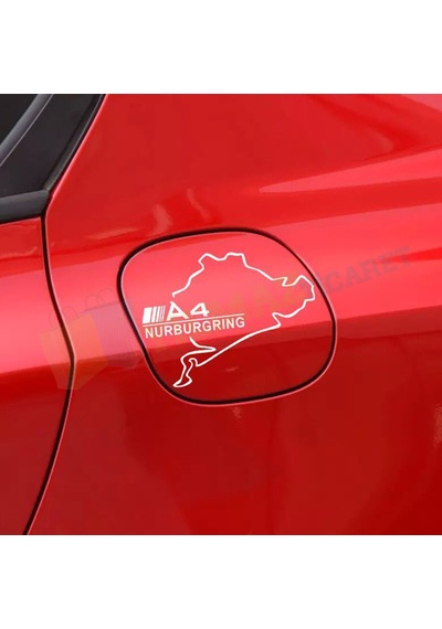 Audi A3 A4 A5 A6 Nürburgring Oto Sticker Araba Yapıştırma Etiket
