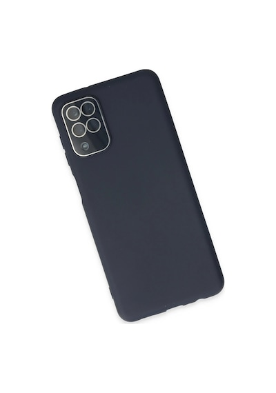 Lvsqvr Newface Samsung Uyumlu Galaxy A22 Kılıf Lansman Glass Kapak - Lacivert