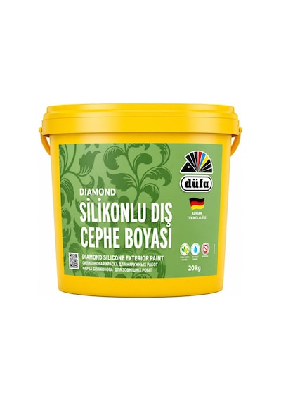 Düfa Diamond Silikonlu Dış Cephe Boyası 20 Kg Beyaz Diğer