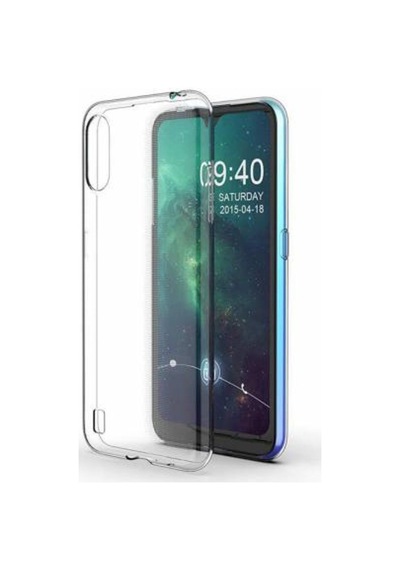 Samsung Galaxy Uyumlu A01 Şeffaf Kılıf Süper Silikon