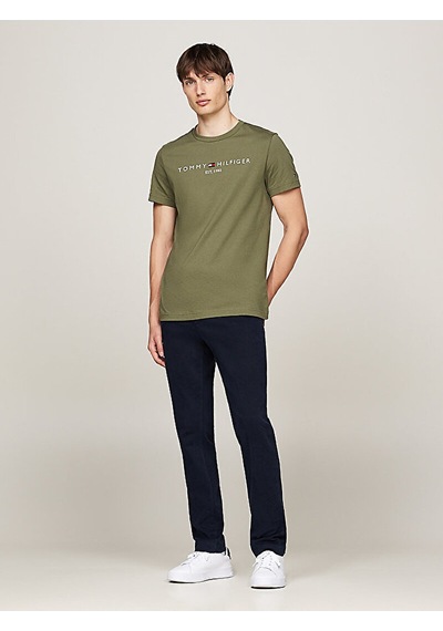 Tommy Hilfiger Erkek Marka Logolu Organik Pamuklu Günlük Kullanıma Uygun Yeşil T-shirt Mw0mw11797 Plı Tommy Hilfiger Erkek Marka Logolu Organik Pamuklu Günlük Kullanıma Uygun Yeşil T-shirt Mw0mw11797 Plı
