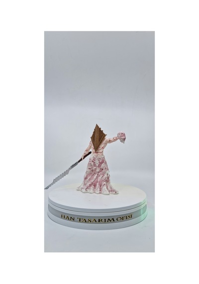 Pyramid Head Figür Silent Hill Piramit Kafa 18 Cm