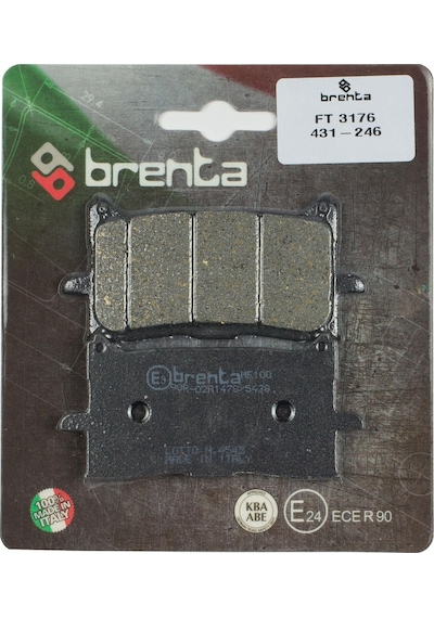 Brenta 431-246 2018-2022 Honda Cb 250 R Uyumlu Ön Fren Balatası Organik Balata