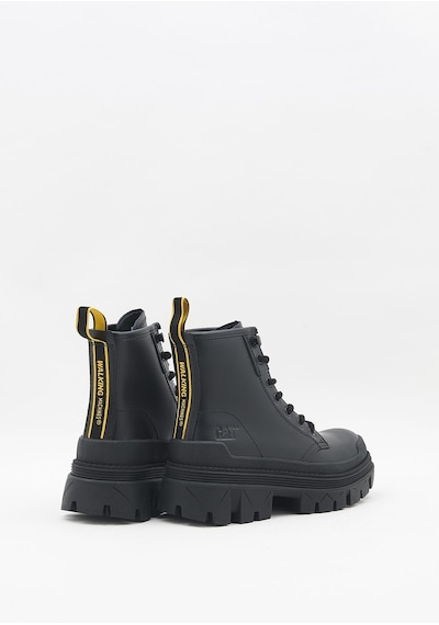 Caterpillar Hardwear Hi Kadın Siyah Deri Bot-23015 Siyah