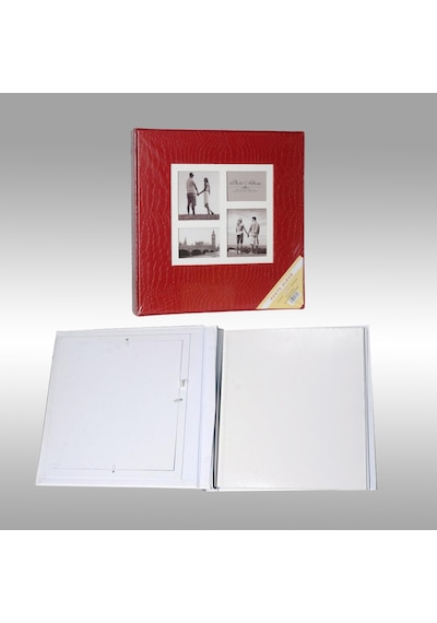 Nurcan Foto NRCN-12LSA 315 x 325 MM 20 Yaprak 40 Sayfa Deri Yapıştırmalı Fotoğraf Albümü
