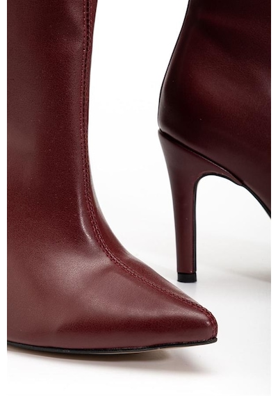 Alemdarshop Syt-2004 Bordo Günlük Bayan Çizme B.bordo