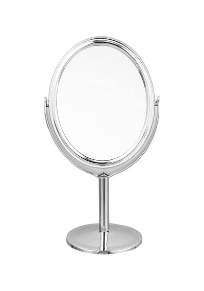 Ayaklı Oval Ayna 10 X 12 Cm Mz-145 Evimdeyokyok Çok Renkli