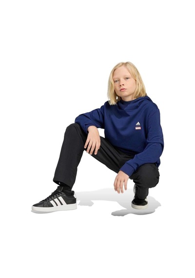 Adidas Çocuk Mavi Sweatshirt J Mrvl Sm Hd Ke2035