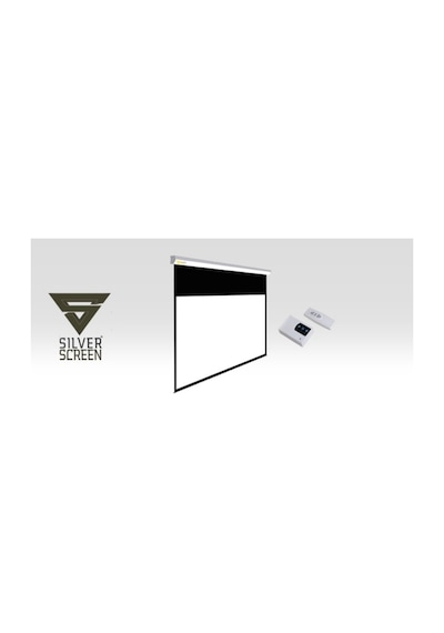 Silverscreen 400X300 Motorlu Projeksiyon Perdesi M1 / Ce Belgeli.