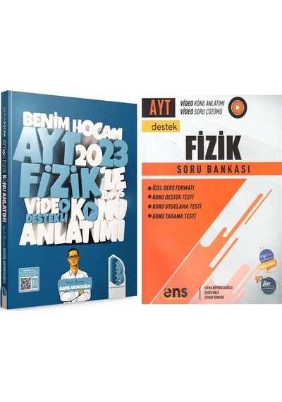 Benim Hocam 2023 Ayt Fizik Konu Ve Ens Soru Bankası Seti 2 Kitap