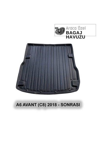 Audı A6 Avant C8 2018 + Araca Özel 3d Bagaj Havuzu