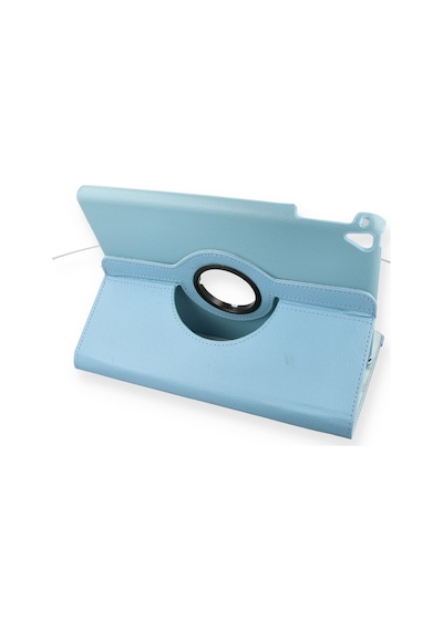 İpad 5 Air 9.7 Uyumlu Kılıf 360 Dönerli Deri Korumalı Tablet Kılıfı - Turkuaz Kapaklı Kılıf İpad 5 Air 9.7 Uyumlu Kılıf 360 Dönerli Deri Korumalı Tablet Kılıfı - Turkuaz Kapaklı Kılıf