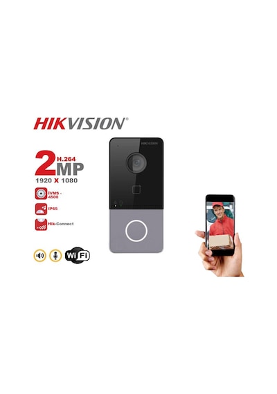 Hikvision Ds-Kv6113-Wpe1 Villa Tipi Ip Interkom Dış Ünite