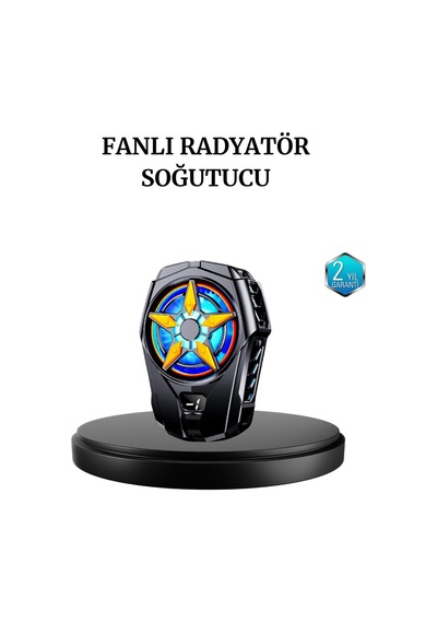 Şarj Edilebilir Telefon Soğutucu Fan Taşınabilir Sessiz Ve Güçlü Oyun Soğutucusu