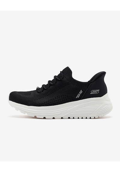 Skechers Bobs Sparrow 2.0 - Lucky Run Kadın Siyah Spor Ayakkabı 117620 Blk Siyah