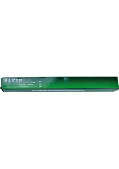 Safir 1000W 220-240V 3000K R7S Halojen Çubuk Ampul