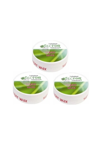 Sector Hairplant Normal Süper Wax Normal 3 x 150 ML
