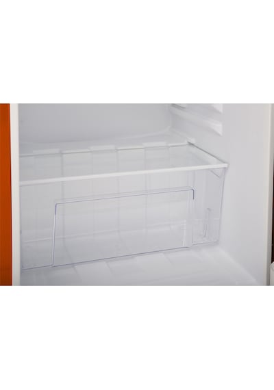Vestel RETRO SB14011 121 L Statik Buzdolabı Turuncu