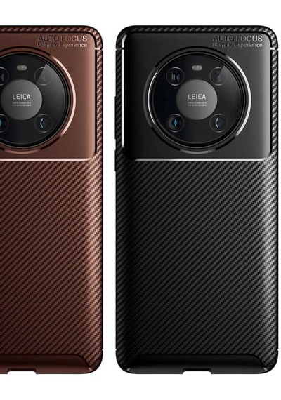 Huawei Mate 40 Pro Kilif Karbon Silikon Case 432971742