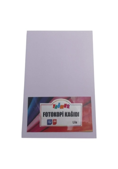 A4 Renkli Fotokopi Kağıdı Lila 100 Lü Paket