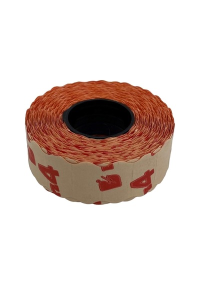 Etiketleme Makinesi 4 No Turuncu Etiket / 12x22 42adet