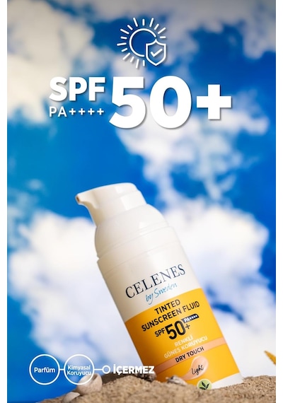 Herbal Renkli Güneş Koruyucu Dry Touch Light 50 Spf