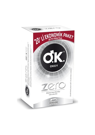 Okey Klasik Prezervatif 10'lu + Zero Prezervatif 20'li