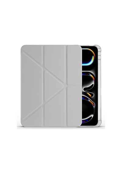 Apple Uyumlu iPad, Pro 11 İnç M5 2025 Kılıf Üçgen Katlanabilir Kalem Şarj Bölmeli Kılıf A2836 A2837 A3006 Kapaklı Kılıf Apple Uyumlu iPad, Pro 11 İnç M5 2025 Kılıf Üçgen Katlanabilir Kalem Şarj Bölmeli Kılıf A2836 A2837 A3006 Kapaklı Kılıf