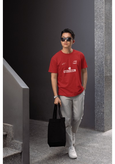 Fnbx Ayrton Senna T-shirt Kırmızı