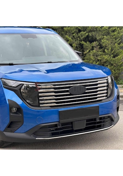 S-dizayn Ford Courier Krom Ön Panjur 8 Prç. 2023 Üzeri A+ Kalite