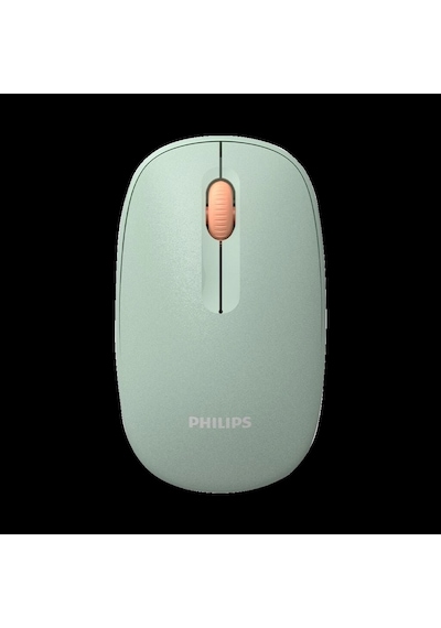 Phılıps Spk7318e, Yeşil, Usb Nano 2,4gh Kablosuz, 1600dpi, Optic, Sessiz Click, 3 Tuşlu, Mouse