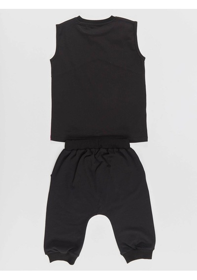 Denokids Şimşek Maske Erkek Çocuk T-shirt Kapri Takım Çok Renkli Denokids Şimşek Maske Erkek Çocuk T-shirt Kapri Takım Çok Renkli