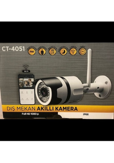 Cata Akıllı Dış Mekan Kamera Ct-4051