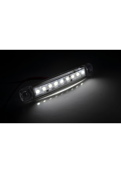 10 Adet Beyaz Parmak Lamba 9 Led 12v 24v