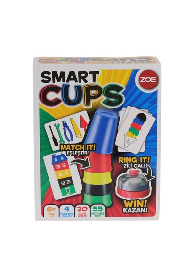 26005 Zoe Smart Cups Kutu Oyunu