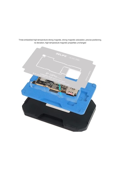 Relife Rl-601t 26'sı 1 Arada Orta Katman Kalay Dikme Bga Reballing Platform Seti Apple Uyumlu iPhone X 16 Pro Max